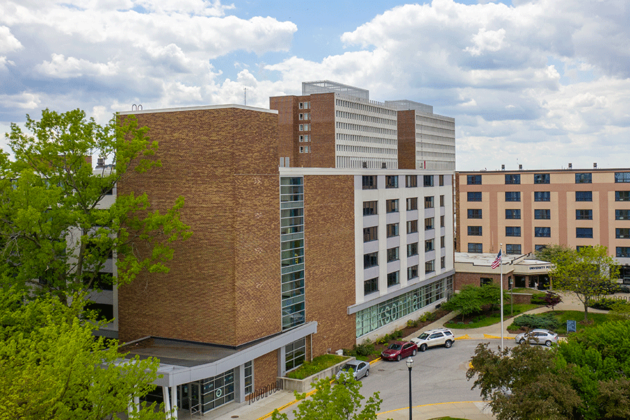 Exterior image of Erickson Hall