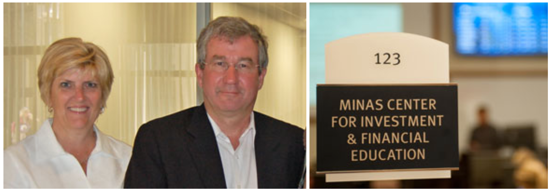 Randall and Nancy Minas provided for the Minas Center