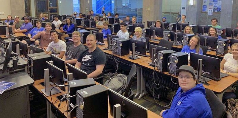 The first meeting of the Investment Club of the Fall 2022 semester