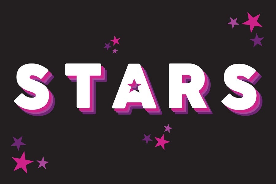 Stars image for the Gallery event in Turman. 