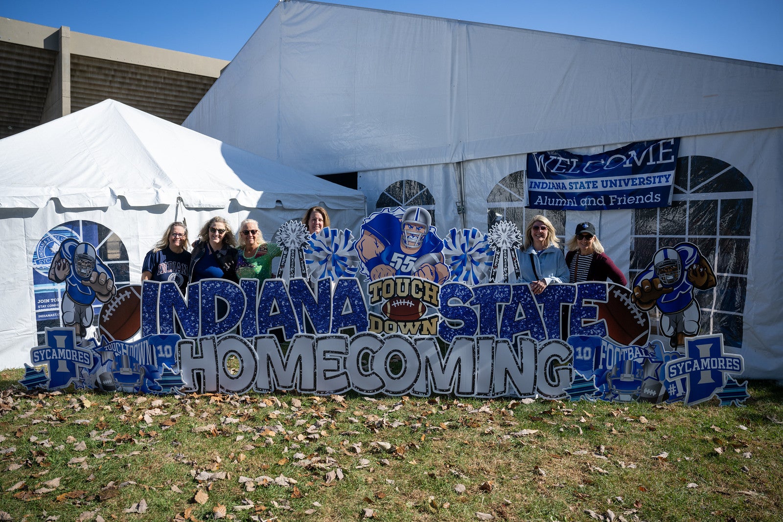 Indiana State Homcoming Alumni Association Tent