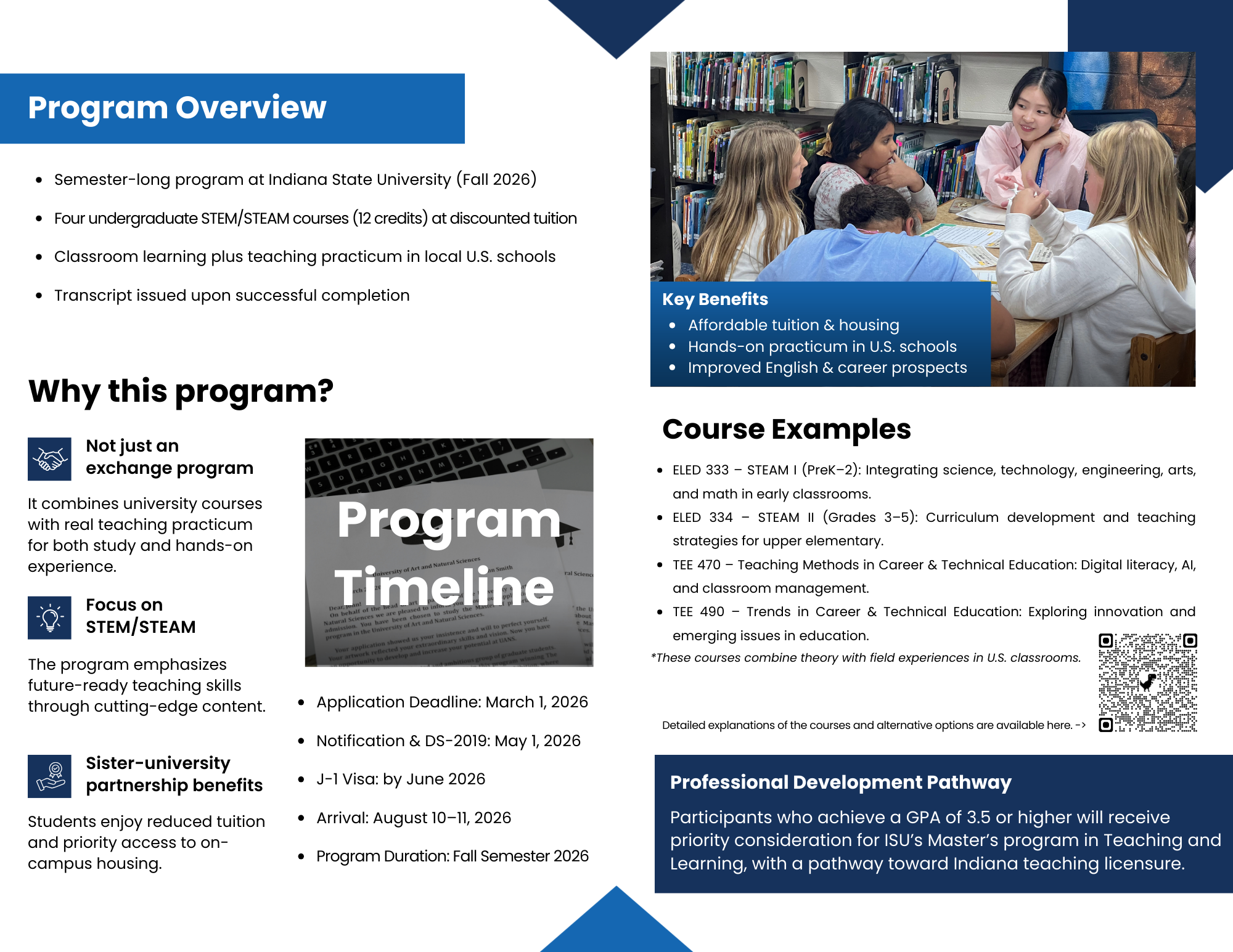 2026 ISU Global Teaching Practicum Program (Undergraduate) Image one.