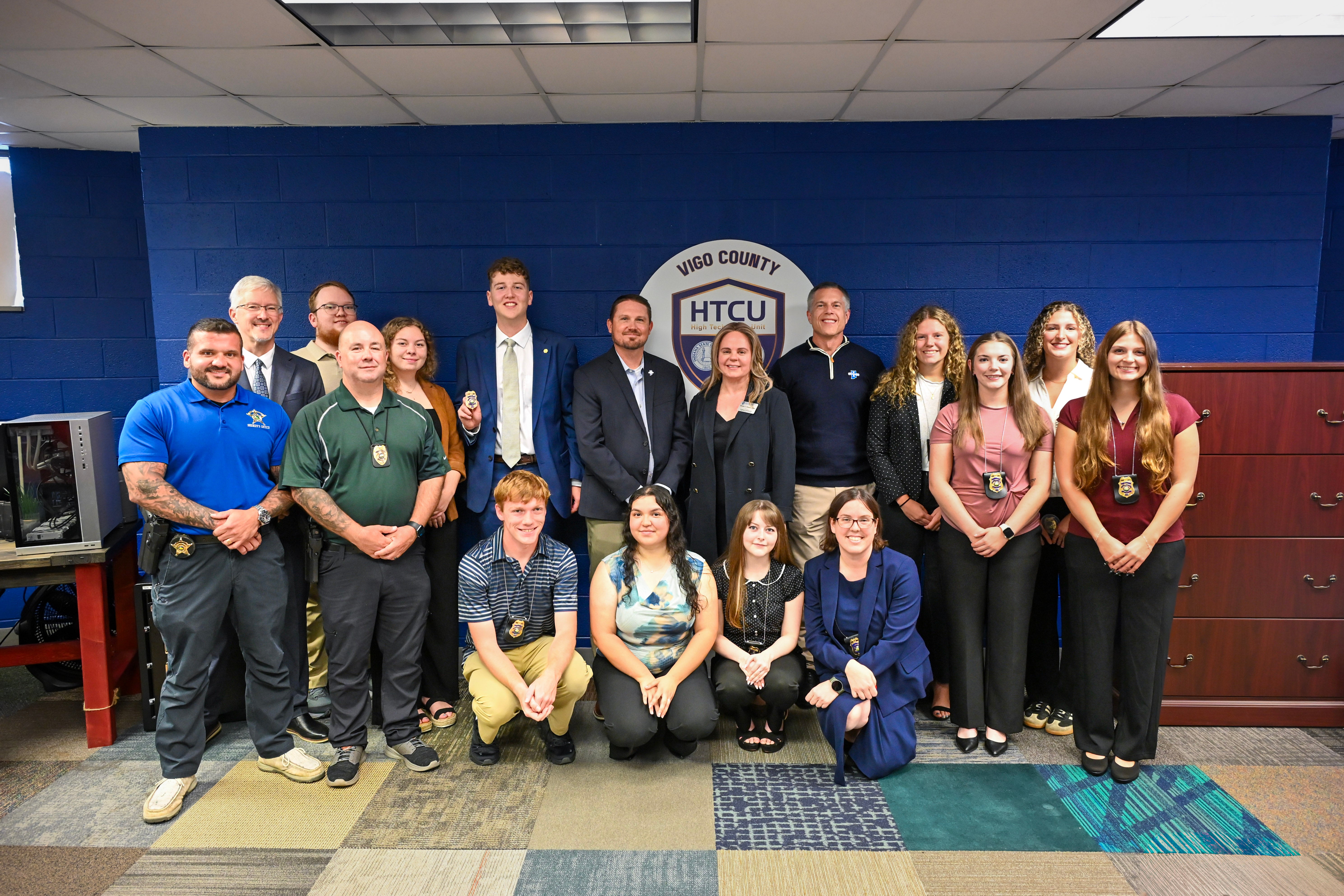 Indiana State Students Sworn In as High-Tech  Crime, Cold Case Investigators